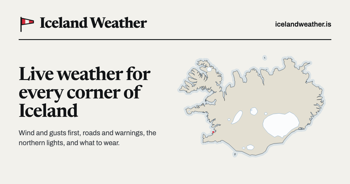 Iceland 14-Day Forecast Map & Long-Range Weather Outlook